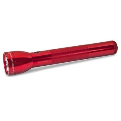 Maglite Ml300l Led 3-Cell D Flashlight, Red