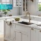 preview thumbnail 4 of 122, KRAUS Bellucci Workstation Undermount Granite Composite Kitchen Sink