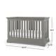 preview thumbnail 26 of 24, Jordyn Euro 4-in-1 Convertible Crib