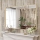 preview thumbnail 88 of 192, KIOTEE Modern Metal Frame Wall Mounted Bathroom Vanity Mirror with 5-year warranty