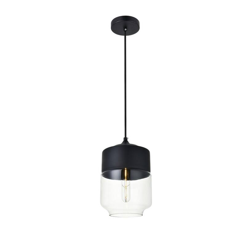 1-Light Pendant with 7 inch Clear Glass