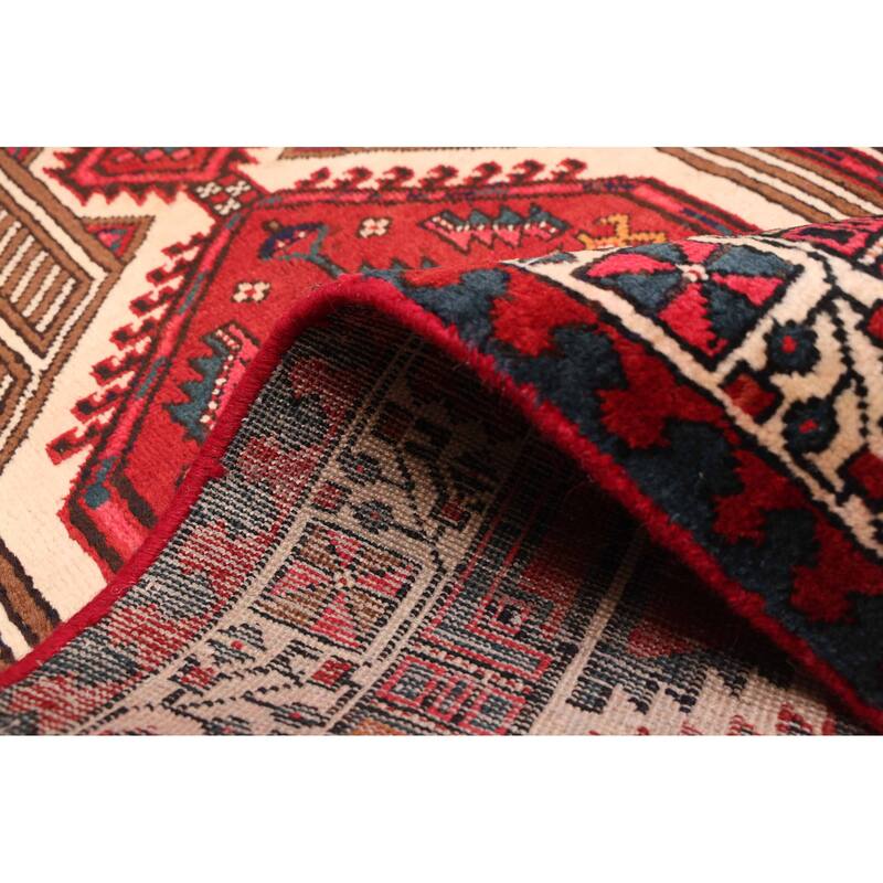 ECARPETGALLERY Hand-knotted Konya Anatolian Red Wool Rug - 3'6 x 11'1