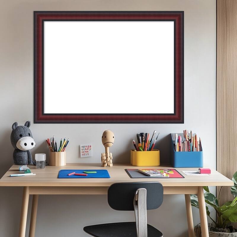 Dalat Framed Dry Erase Magnetic Board