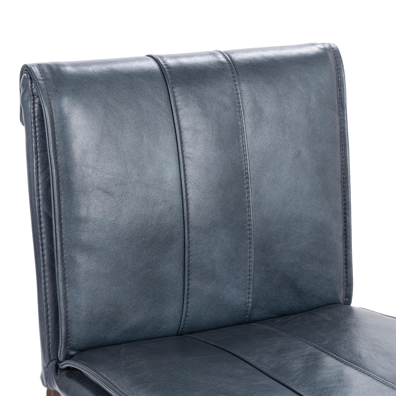 Classic Home Tuscan Leather Bar and Counter Stool