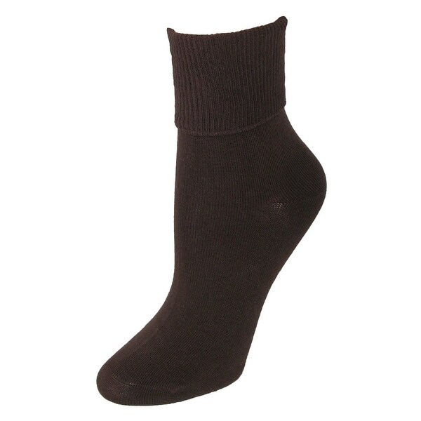 Jefferies Socks Women's Organic Cotton Turn Cuff Socks. Opens flyout.