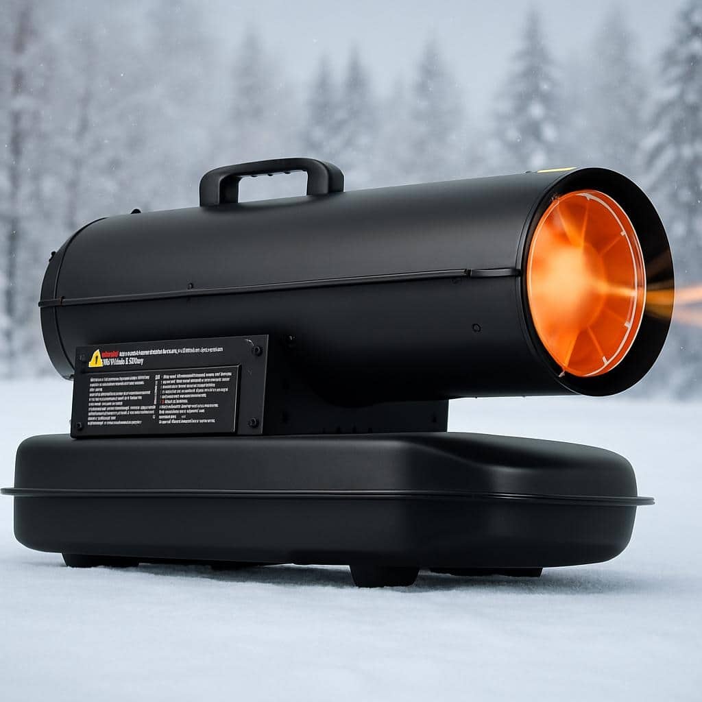 70000 BTUs Forced Air Kerosene Diesel Heater, with Thermostat