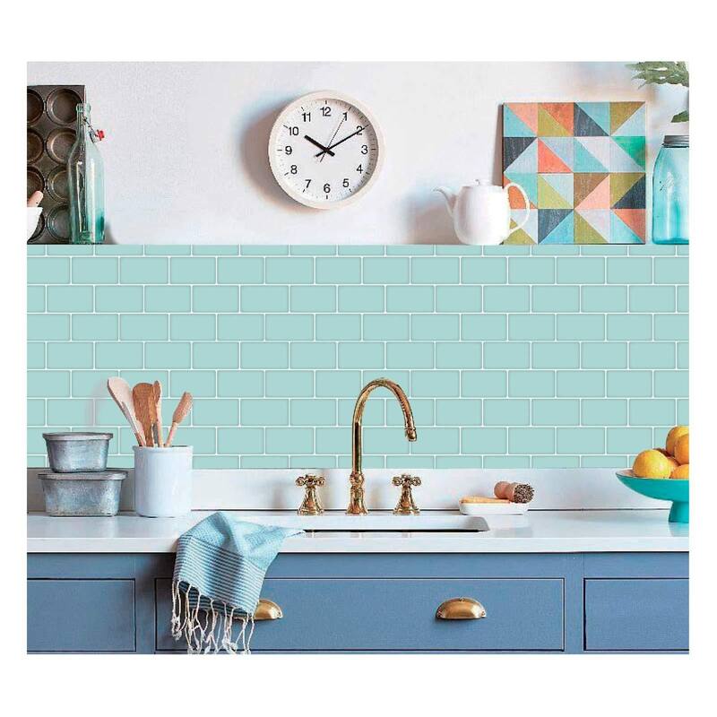 10-Sheet Peel and Stick Tile Backsplash tile for Kitchen Backsplash