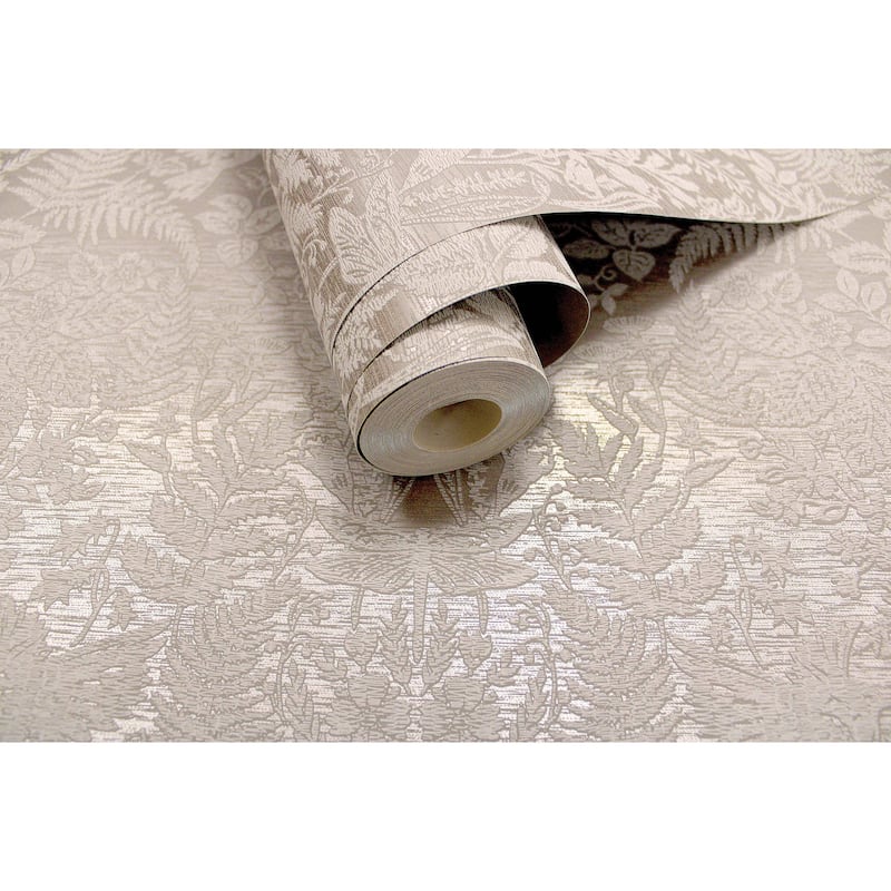 Loxley Leaf Botanical Textured Non-Pasted Wallpaper – 396in x 20.8in