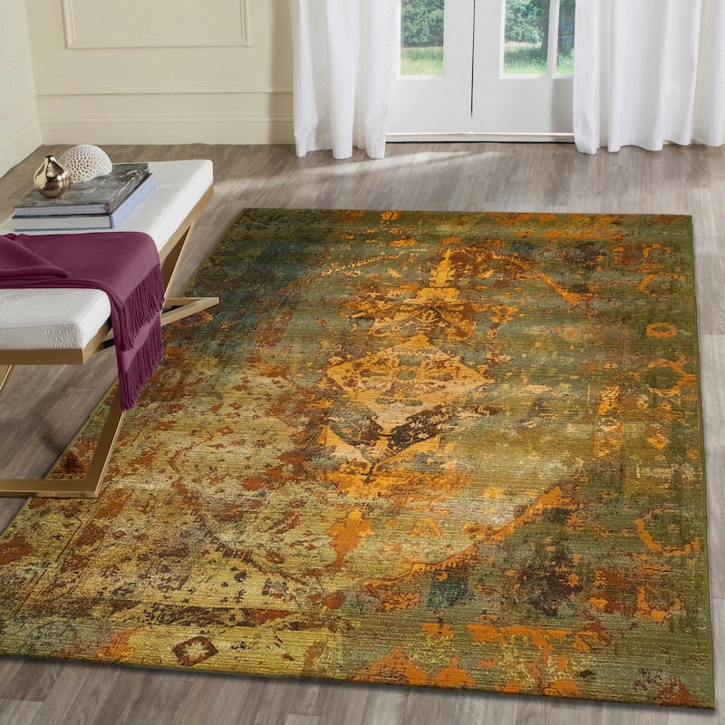 Liora Manne Marina Kermin Indoor/Outdoor Rug - 3'3" x 4'11" - Green