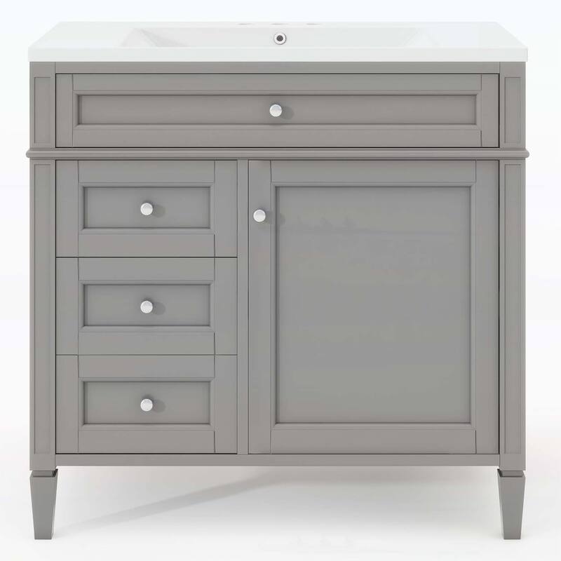 36'' Bathroom Vanity with Top Sink