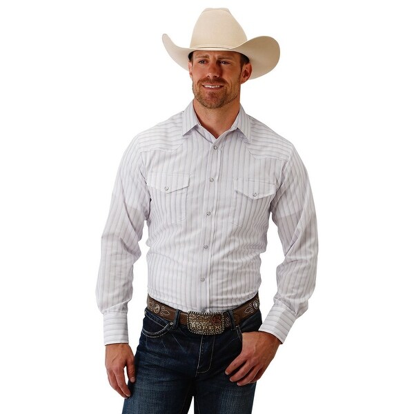 purple western shirt mens