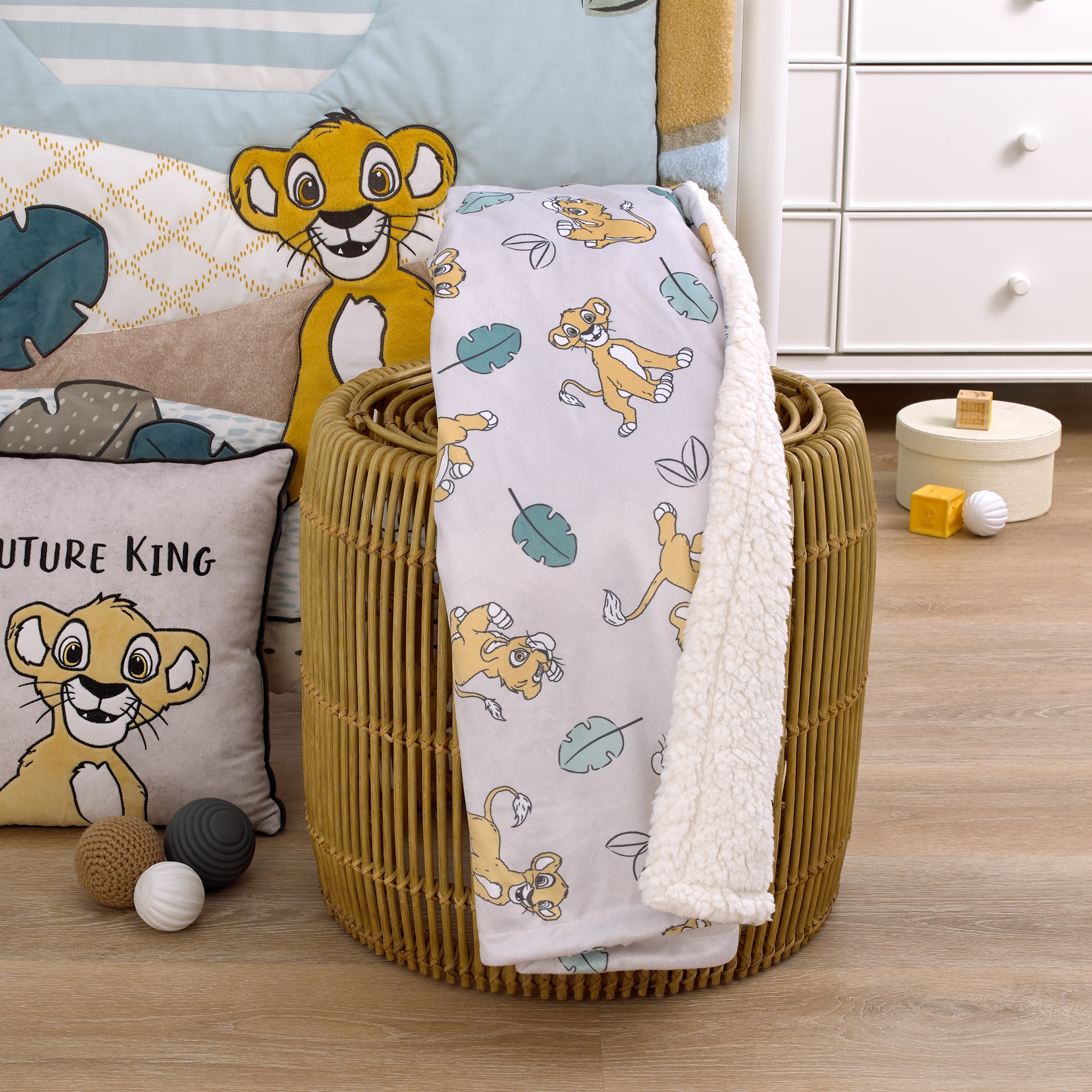 Lion king blanket baby top