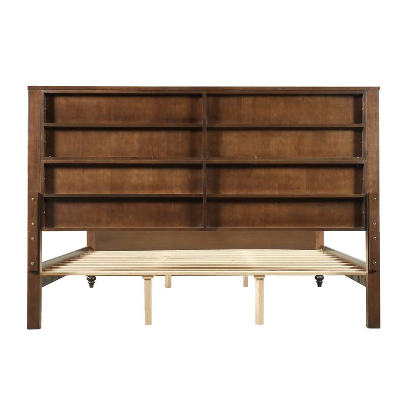 Christopher Knight Home - Modern Wooden Bed Frame with Headboard and Footboard