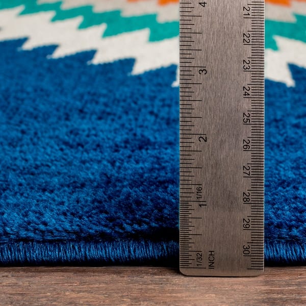 dimension image slide 1 of 3, Livabliss Nurzhan Southwestern Area Rug