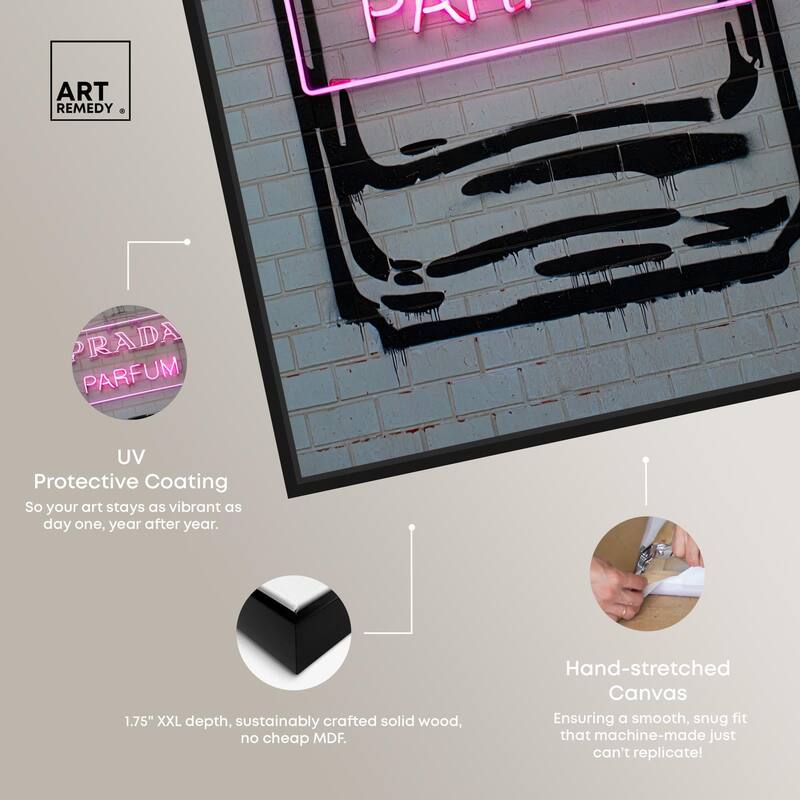 Fragrance Frame Canvas by Art Remedy