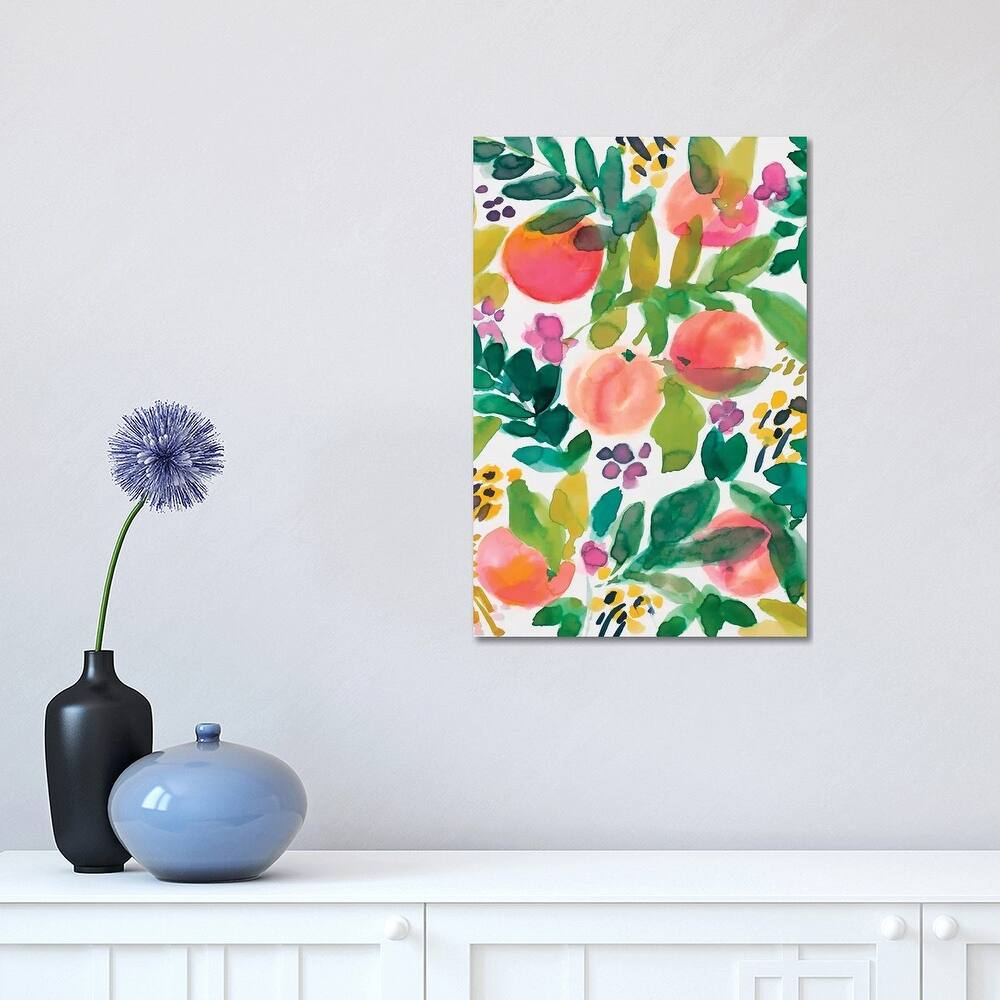 iCanvas "Garden Peaches" by Lanie Loreth Canvas Print