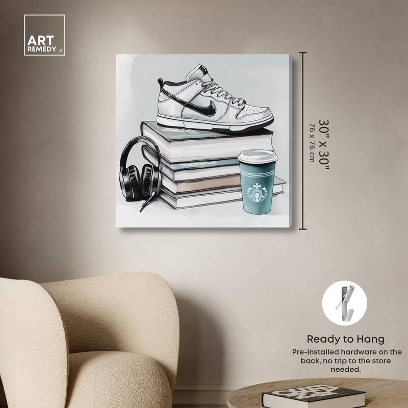 The Absolute Essentials Canvas by Art Remedy, Gallery Wrapped