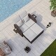 preview thumbnail 15 of 13, Ove Decors Sunnybrook I Daybed Dark Brown Wicker