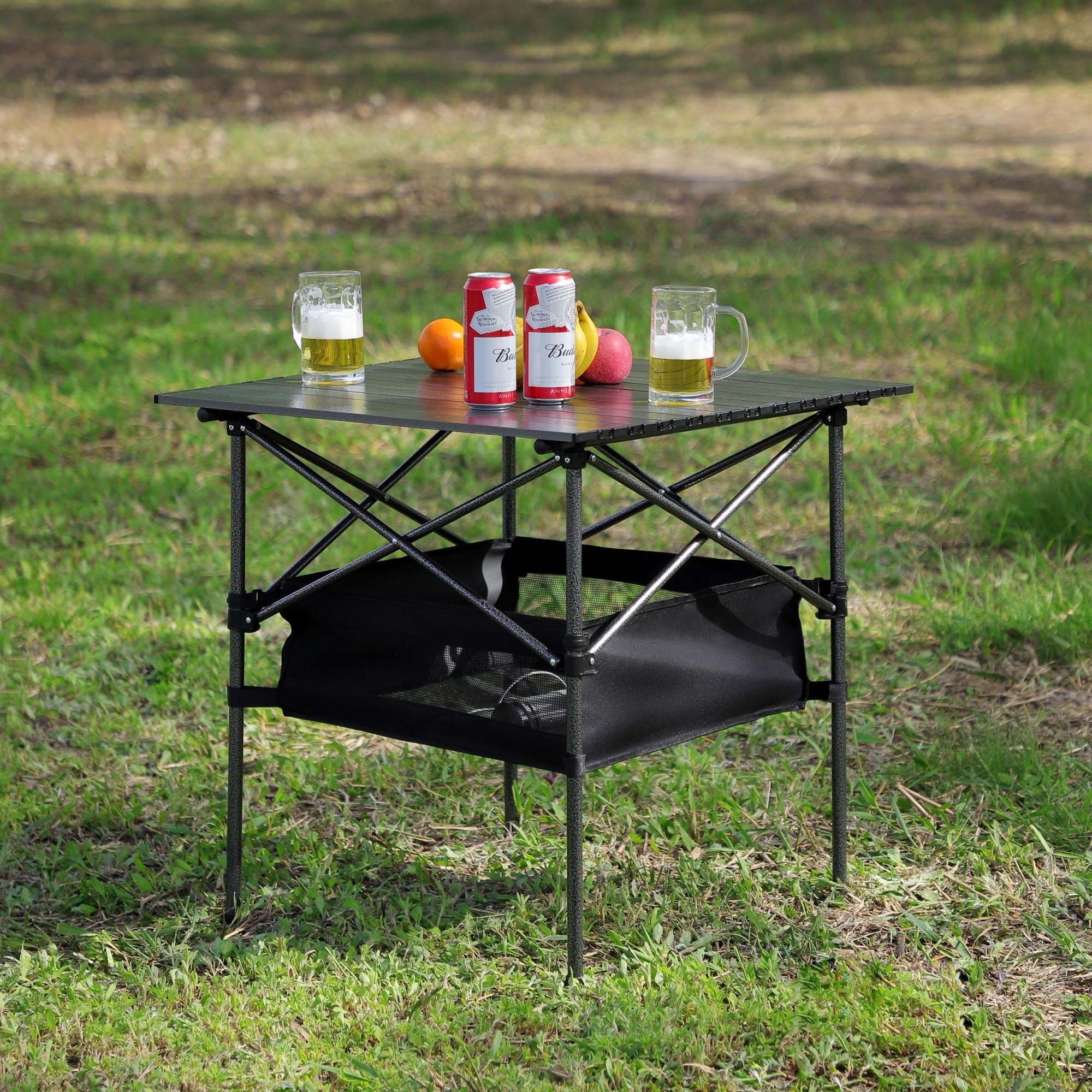 Modern Folding Outdoor Table and Chairs Set Set of 5
