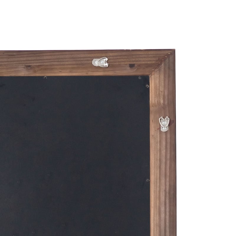 Wood Bedroom Dressing Full-length Mirror with Standing