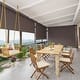 preview thumbnail 1 of 21, 6'W X 6'H Outdoor Roller Shade with 95% UV Protection