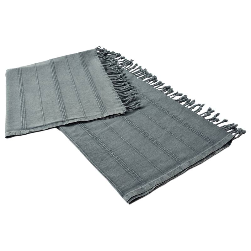 Sevita Striped Premium Turkish Cotton Standard SizeThrow Blanket