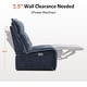 preview thumbnail 2 of 33, MCombo Armless Power Recliner Chair with USB Ports, 3.5" Wall Clearance Electric Reclining Sofa Chair for Living Room, ALR01