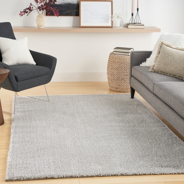 slide 2 of 32, Nourison Pacific Shag Indoor only Solid Area Rug