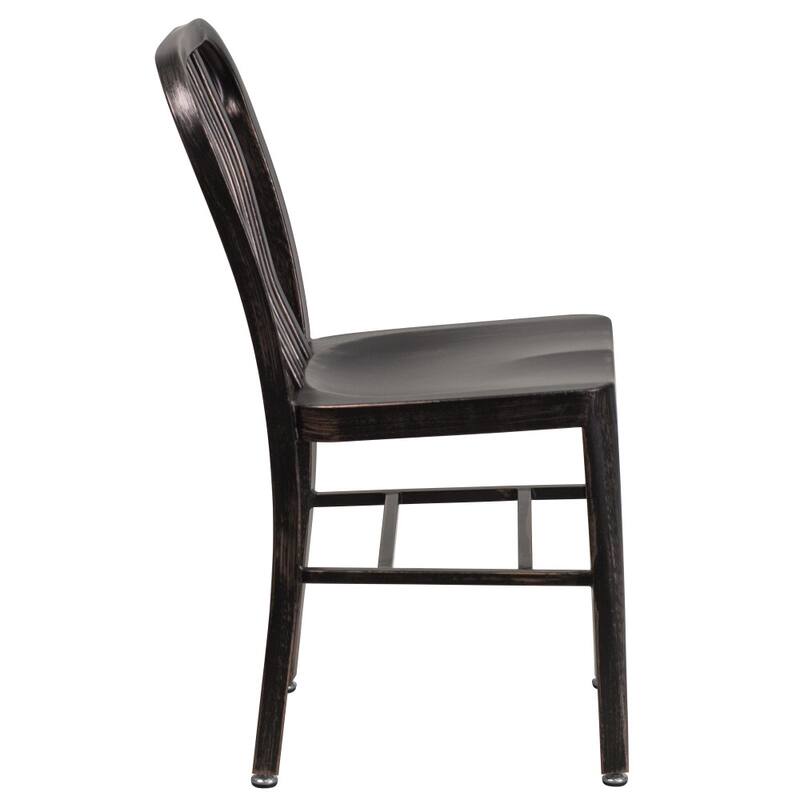 2 Pack Metal Indoor-Outdoor Chair
