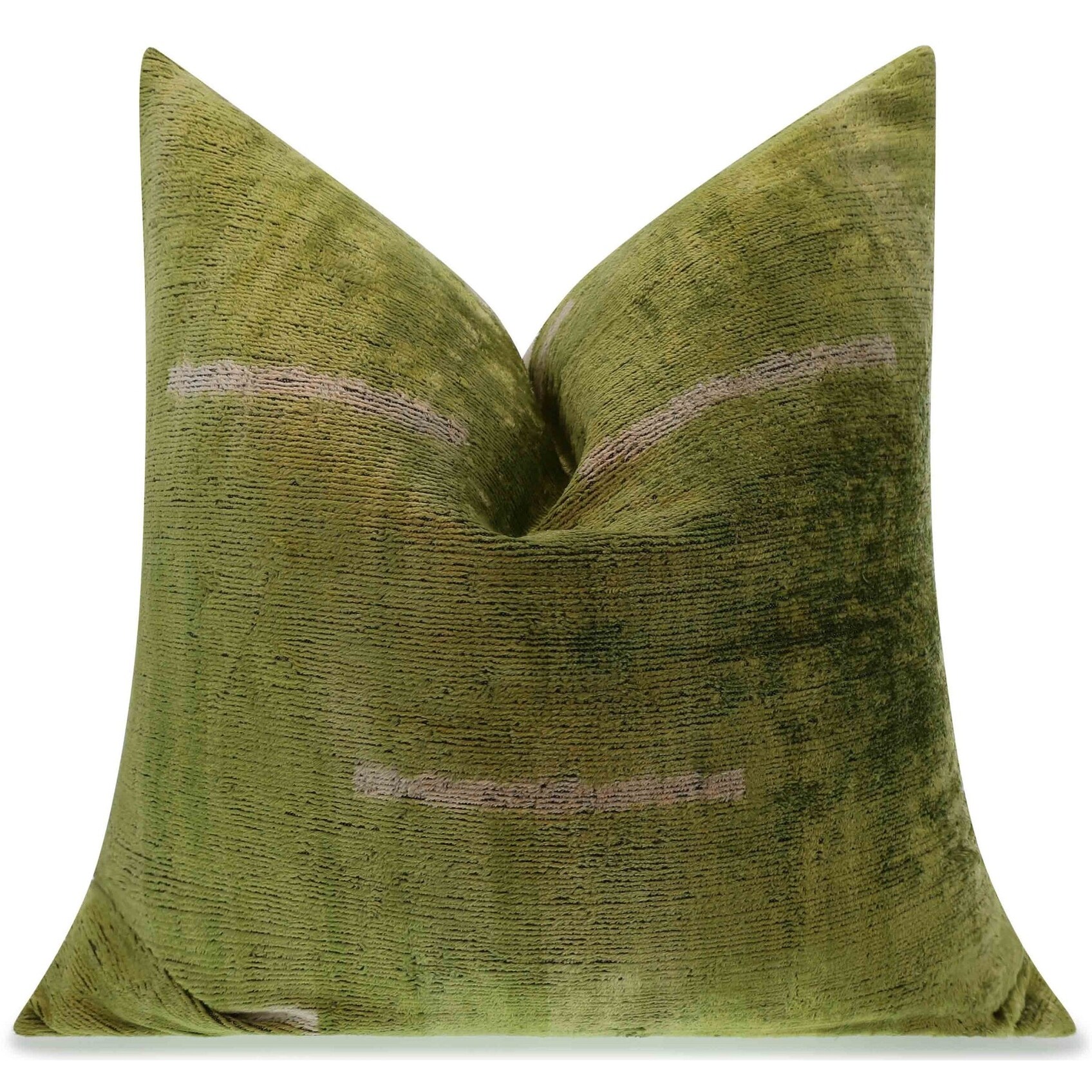 Canvello Handmade Gold Velvet Throw Pillow - online 20x20