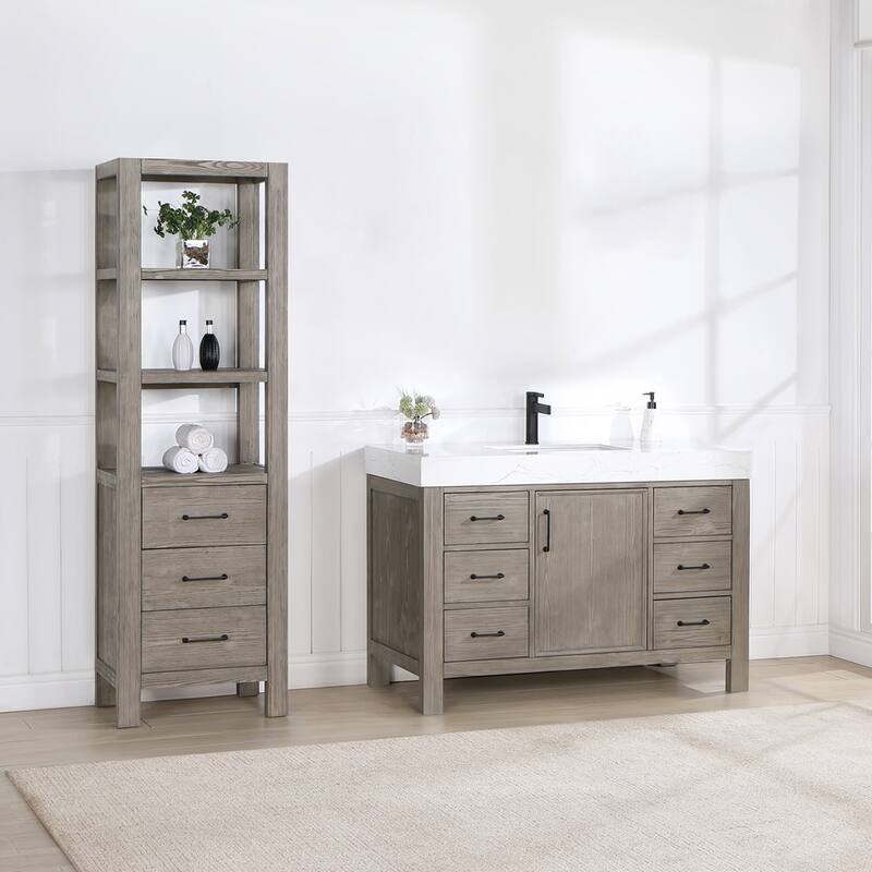 Miseno MV-NM-703848 León 48" Free Standing Single Basin Vanity Set