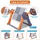 preview thumbnail 4 of 5, Easel for Kids, Foldable Toddler Easel with Building Block Table