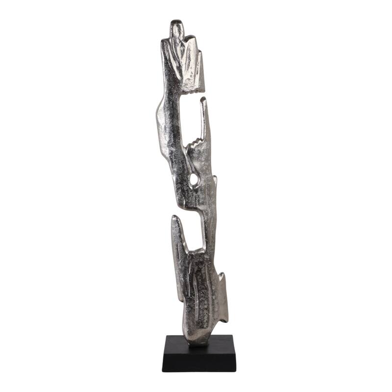 Metal Acrylic Sculpture Post Modern Decorative Figurine for Home Decor