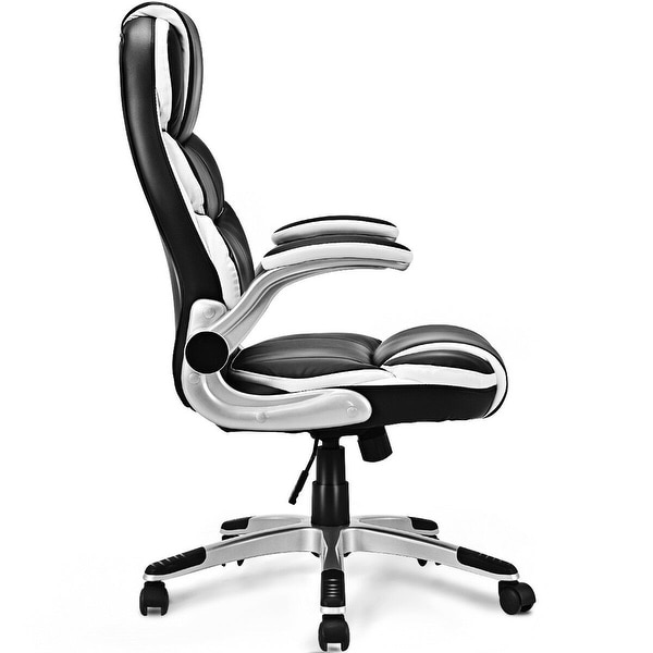 Chairs Home Garden Executive Office Desk Chair Ergonomic Computer Adjustable Swivel Mesh High Chair