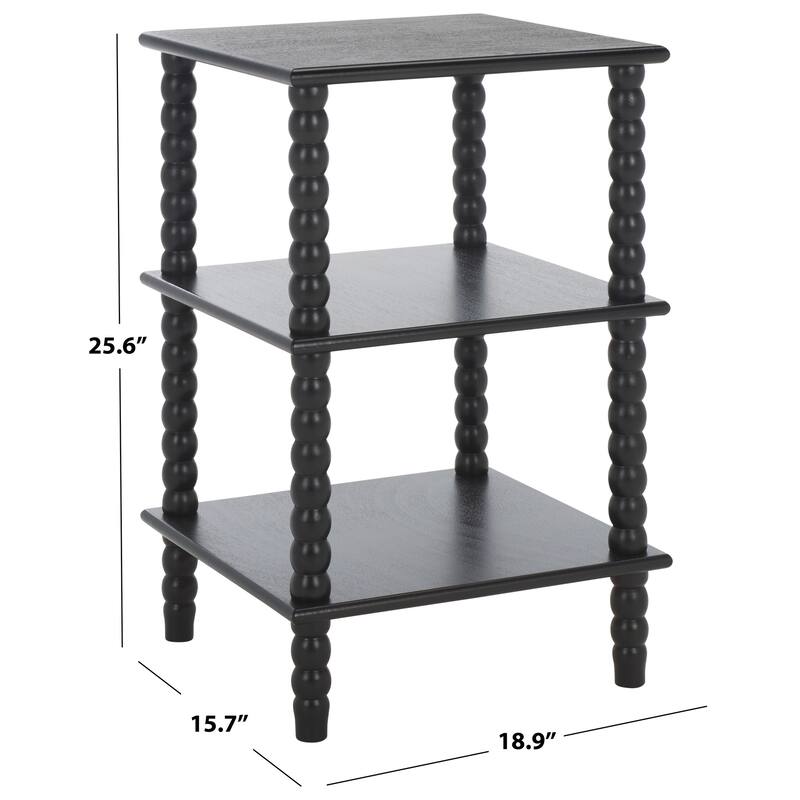 SAFAVIEH Dylin 3-Shelf Accent Table - 19"W x 16"D x 26"H