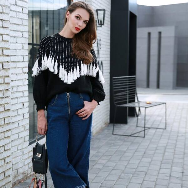 Shop Retro 2017 Fall Sweater For Women Autumn And Winter Fashion O