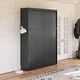 preview thumbnail 10 of 33, Signature Sleep Paramount Queen Murphy Bed, Black Oak