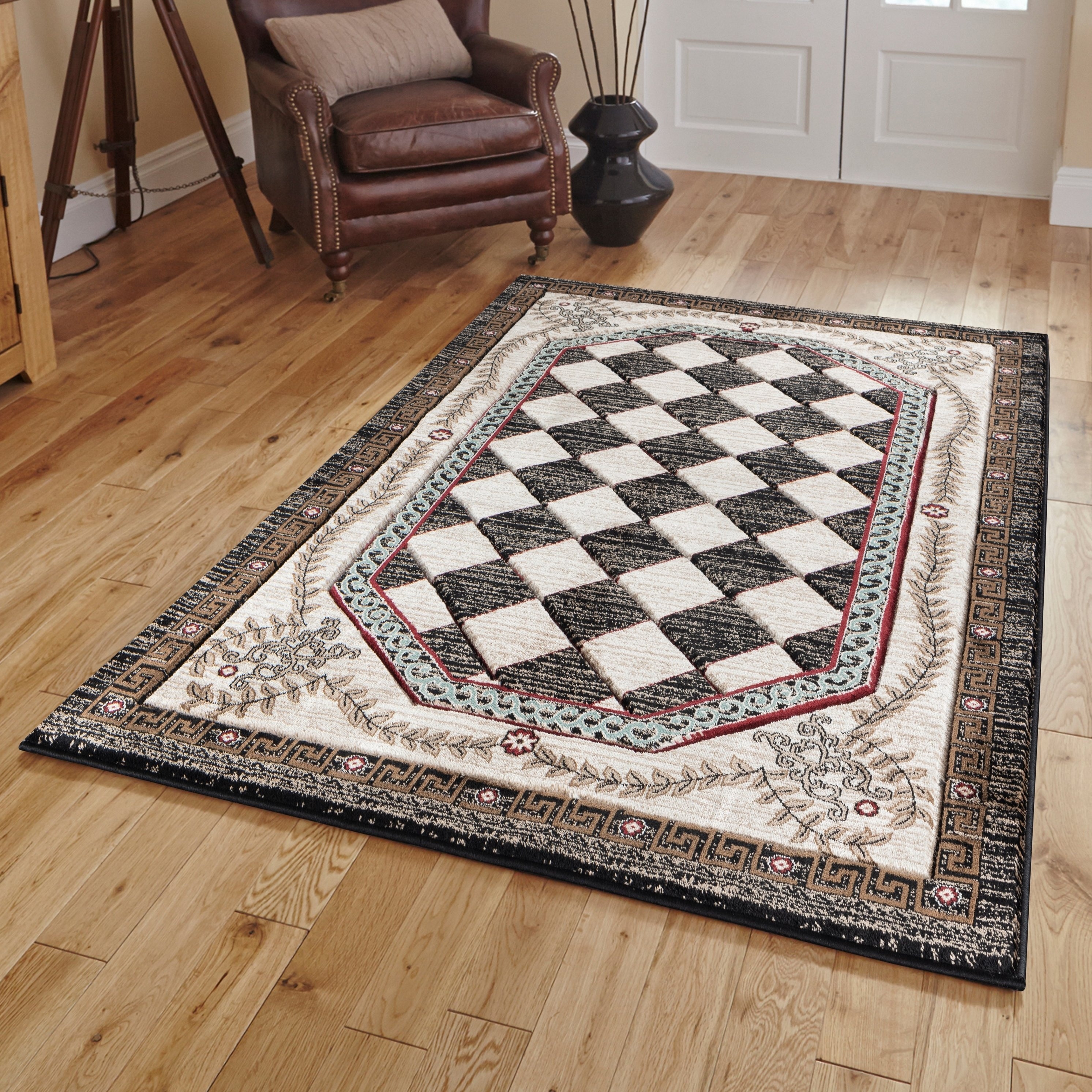 MDA Rugs Glamour Collection Polypropylene Area Rug