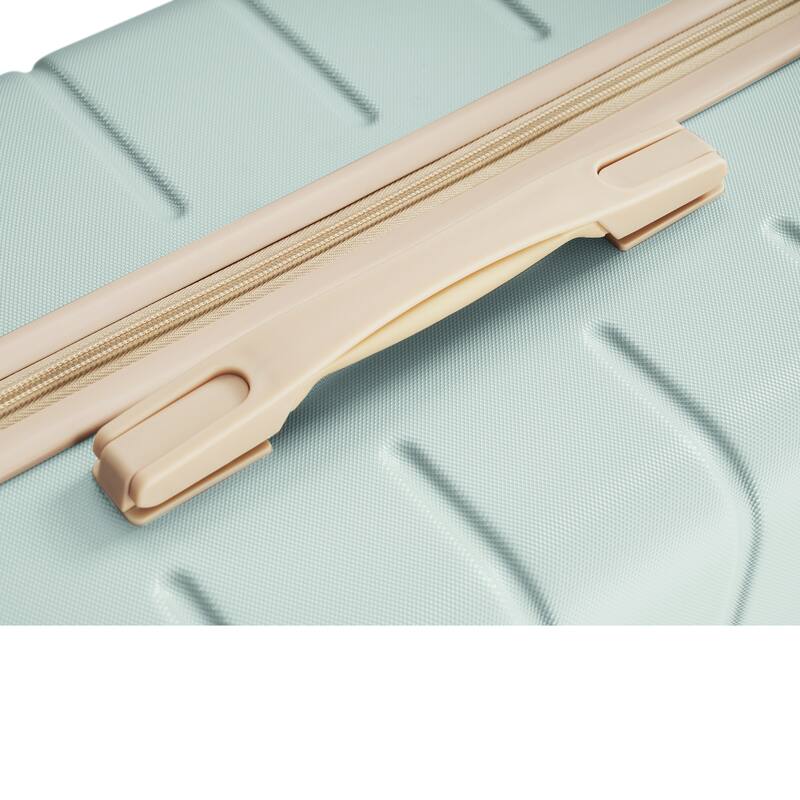 Premium ABS Travel Luggage Set,Three-Piece TSA Lock Suitcase Ensemble