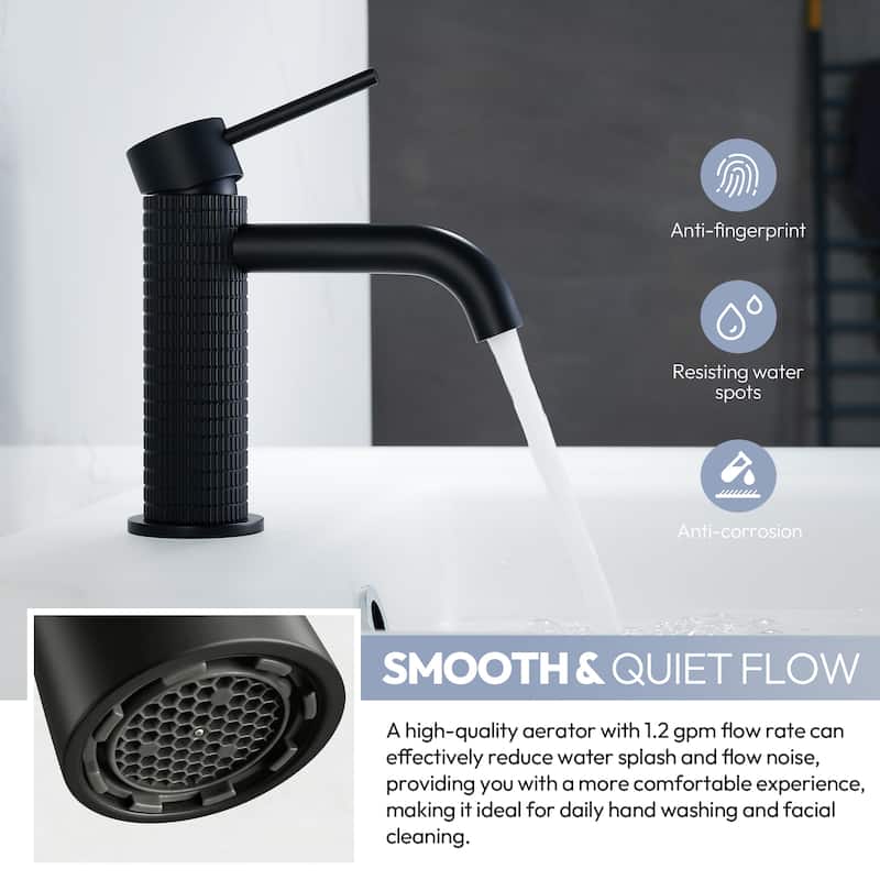 Mendavia Single-Handle Basin Bathroom Faucet