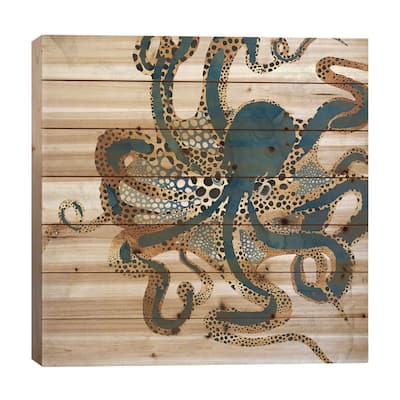 Underwater Dream VI Print On Wood by SpaceFrog Designs - Multi-Color