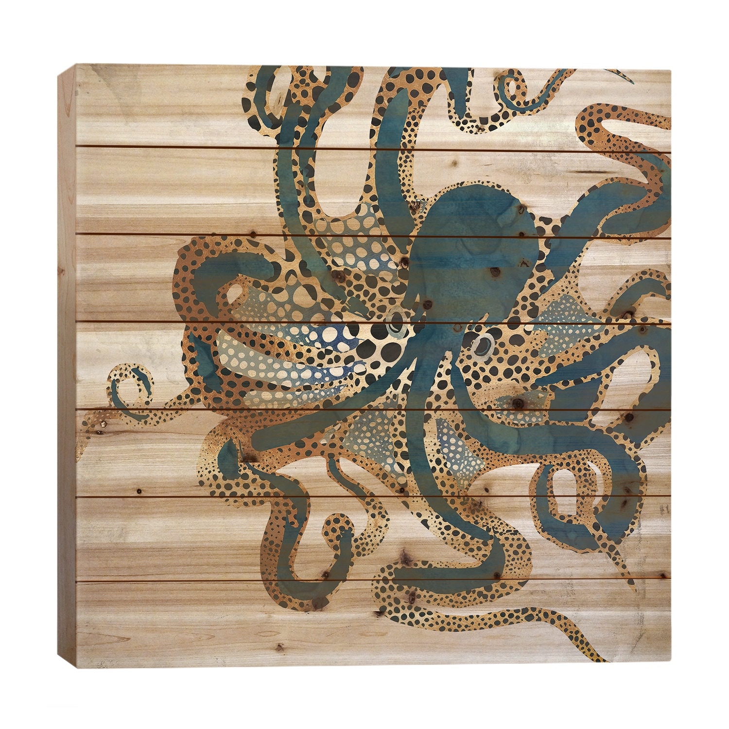 Underwater Dream VI Print On Wood by SpaceFrog Designs - Multi-Color