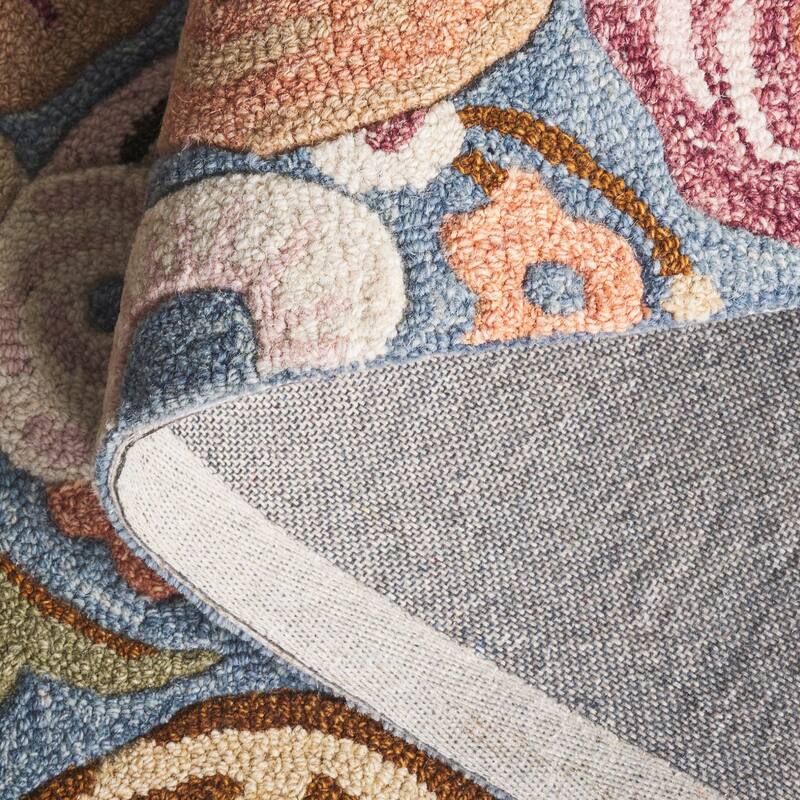 SAFAVIEH Handmade Jardin Mizue Floral Wool Rug