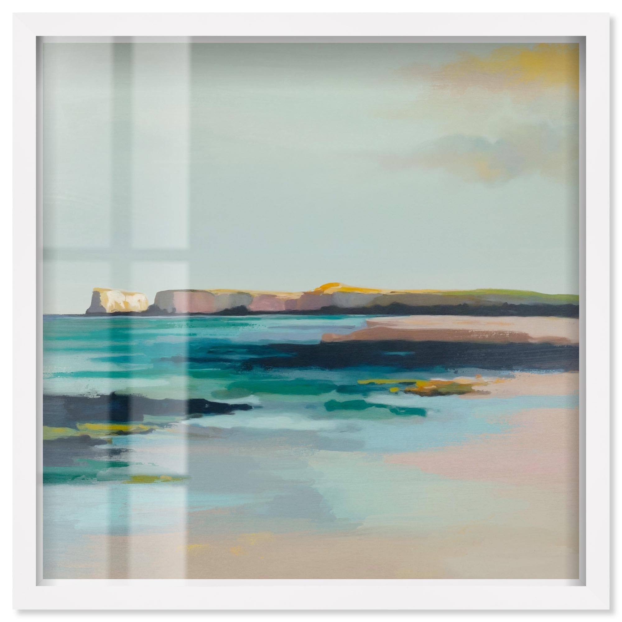 Coastal Views Bedroom Art Shadowbox Print by Art Remedy