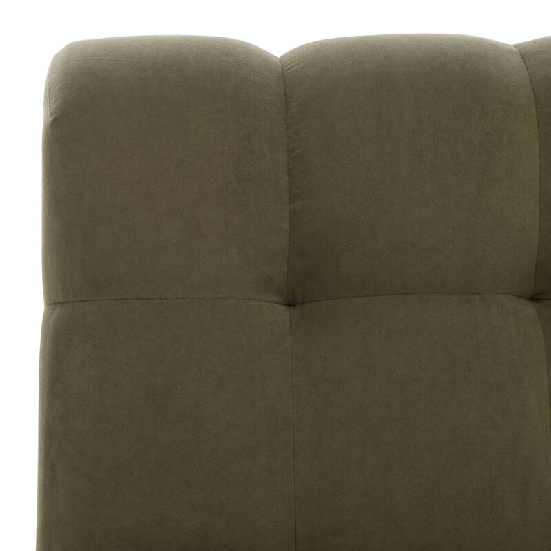 SAFAVIEH Thane Velvet Accent Chair (Fully Assembled) - 31"W x 39"D x 28"H