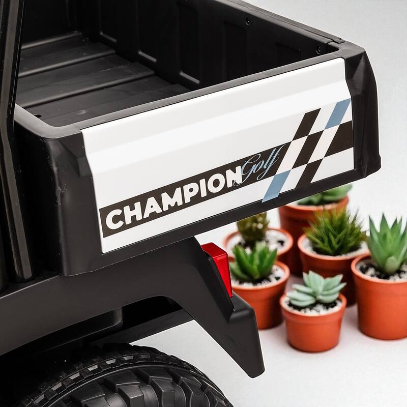 24V Kids Electric Ride-On Track with Dual Seats, Remote Control, Bluetooth Audio, and 4-Wheel Suspension