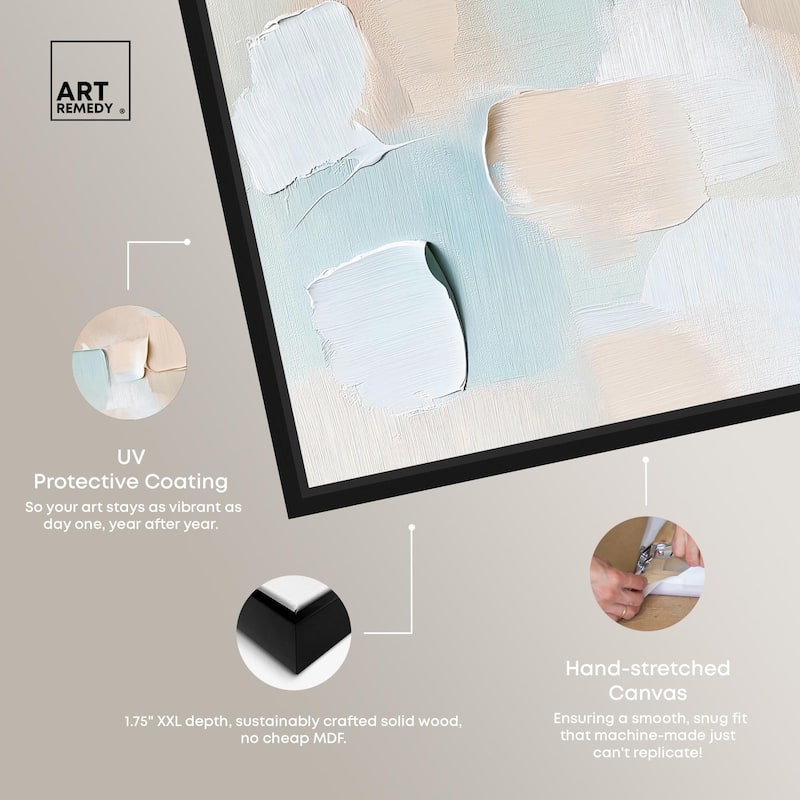 Celadon Haze I Canvas by Art Remedy