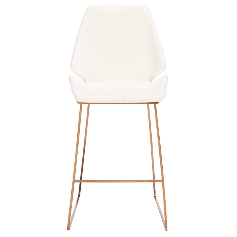 SAFAVIEH Kristlaug Modern 26-inch Counter Stool - 19.8" W x 22" L x 40" H - 20Wx22Dx40H