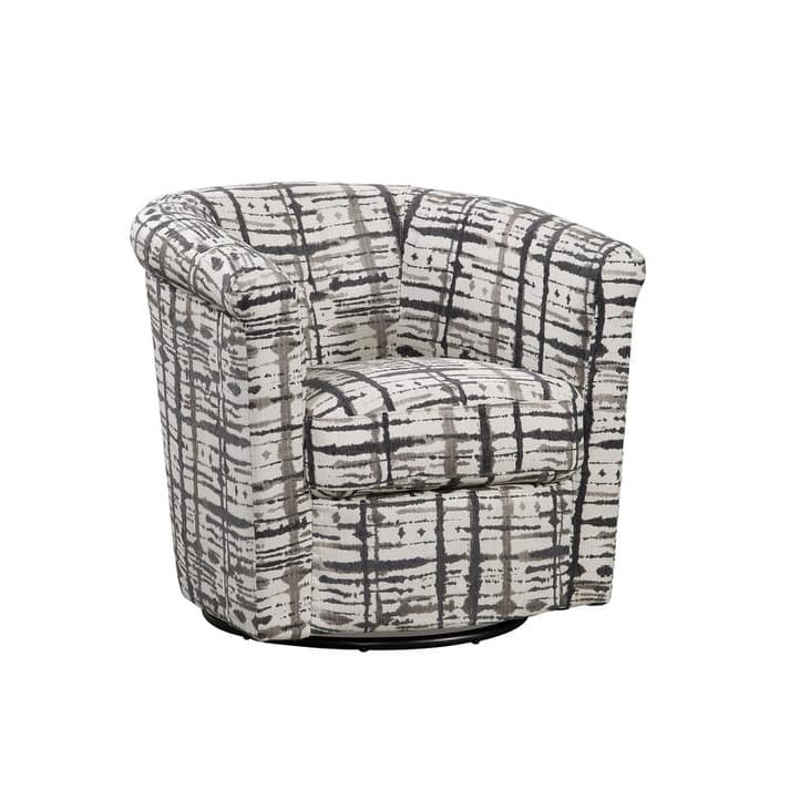 Marvel Traditional 360-degree Swivel Tub Chair - Slate Grey Splatter