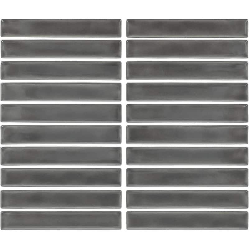 Daltile Artcrafted 1 x 6 Glazed Ceramic Mosaic Tile (10 PCS Per Carton) (10.00 SQFT Per Carton) - Drift